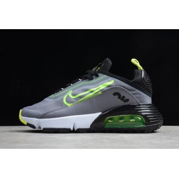 Nike Air Max 2090 Silver Grey Black-Fluorescent Green CT7698-011 Shoes